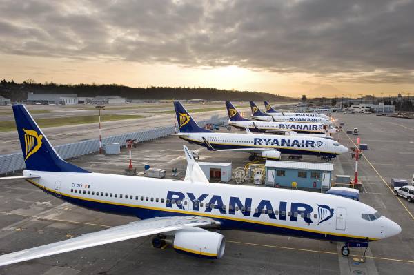 Ryanair: Το 92% των πτήσεων έφτασαν στην ώρα τους τον Οκτώβριο