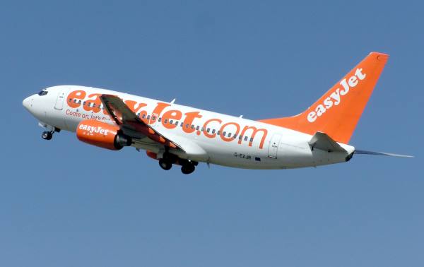 Στοιχεία επιβατικής κίνησης της easyJet το Νοέμβριο