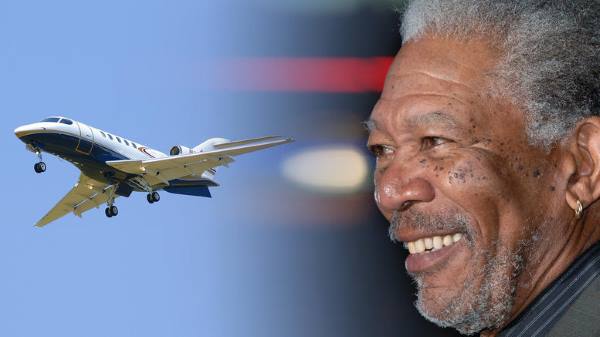 Αναγκαστική προσγείωση αεροπλάνου που επέβαινε ο Μόργκαν Φρίμαν