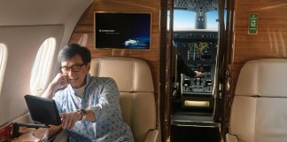 Tο νέο ιδιωτικό τζετ του Jackie Chan αξίας $ 20 εκατ.