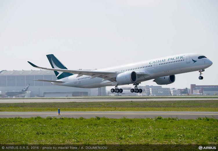 airbus a350 xwb cathay