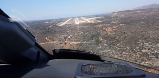 Εντυπωσιακό βίντεο απο προσγείωση ιδιωτικού τζετ στα Χανιά