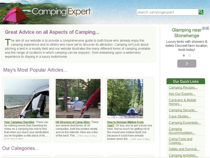 7.www.campingexpert.co.uk