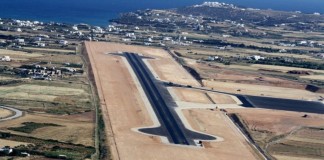 Πρεμιέρα για το νέο αεροδρόμιο της Πάρου