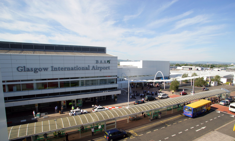 Glasgow International Airport Glasgow Scotland UK. Image shot 2005. Exact date unknown.