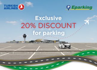 Συνεργασία Turkish Airlines με Eparking