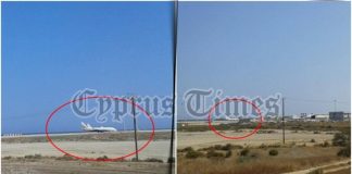 Μικρό αεροσκάφος «αναστάτωσε» το αεροδρόμιο Λάρνακας (Photos)