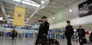 Θετικοί στον κορωνοϊό 5 αστυνομικοί στο “Ελ. Βενιζέλος”