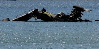 Ανελκύστηκε το ελικόπτερο Απάτσι (Video)