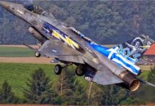 Ηράκλειο: Τιμούν τον Άγιο Μηνά με F-16 και ύψωση ελληνικής σημαίας 745,5 τμ