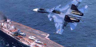 Δείτε πως φρενάρουν τα μαχητικά πάνω σε αεροπλανοφόρο (Video)