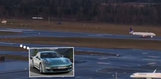 “Κόντρα” αεροσκάφους με… Porsche (Video)