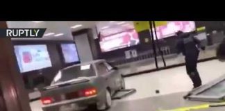 Οδηγός “μπούκαρε” με το αμάξι σε αεροδρόμιο και το ‘κανε θρύψαλλα!