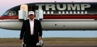 Αναγκαστική προσγείωση αεροσκάφους που μετέφερε τον Τραμπ