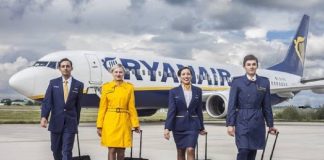 Η Ryanair αναζητά προσωπικό σε Αθήνα-Θεσσαλονίκη τον Ιανουάριο