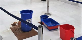 Βγήκαν… κουβάδες στο αεροδρόμιο Χανίων (Photos)