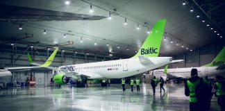 Δείτε το Bombardier CS300 της airBaltic (Photos)