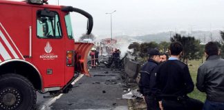 Συνετρίβη ελικόπτερο στην Κωνσταντινούπολη – 5 νεκροί