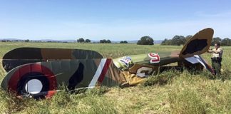 Συνετρίβη αντίγραφο αεροπλάνου του Β’ ΠΠ – Νεκρός ο πιλότος