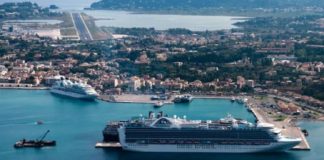 «Βουλιάζει» η Κέρκυρα από τα κρουαζιερόπλοια