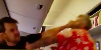 Η πτήση καθυστέρησε δύο ώρες λόγω άγριου ξύλου (Video)