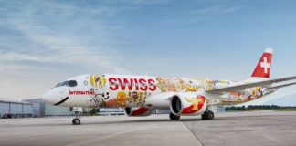 Η SWISS αφιερώνει το νέο CS300 στους γαλλόφωνους πολίτες της Ελβετίας
