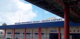 Αυξημένη η επιβατική κίνηση στο αεροδρόμιο Αράξου