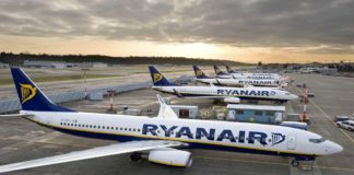 Ryanair: Η κίνηση Ιουνίου αυξήθηκε κατά 1,2 εκατ. επιβάτες