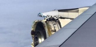 Τρόμος στον αέρα- Εξερράγη ο κινητήρας σε αεροπλάνο της Air France (βίντεο)