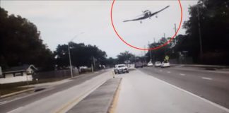 Φλόριντα: Συντριβή αεροσκάφους σε λεωφόρο- Σώοι οι επιβαίνοντες (βίντεο)