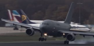 Κολωνία: Προσγείωση αεροσκαφών εν μέσω θυελλωδών ανέμων (βίντεο)