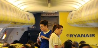 Ryanair: 100 νέες προσλήψεις για προσωπικό καμπίνας