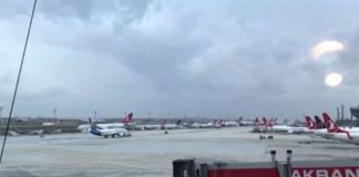 Αεροδρόμιο Αττατούρκ: Συναγερμός για βόμβα σε αεροπλάνο (βίντεο)