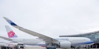 China Airlines: Παραλαβή του A350 XWB που τροφοδοτείται με μείγμα βιοκαυσίμων