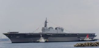 Ιαπωνία: Ελικοπτεροφόρο μετατρέπεται σε «πλωτό αεροδρόμιο»