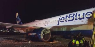 Βοστώνη: Αεροπλάνο «γλίστρησε» στο διάδρομο προσγείωσης