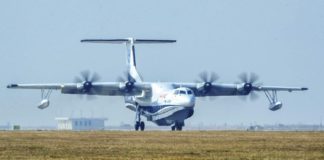 Στους αιθέρες για πρώτη φορά το μεγαλύτερο αμφίβιο αεροσκάφος!