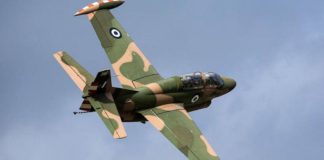 Επεσε αεροσκάφος Τ-2 της Πολεμικής Αεροπορίας- Σώοι οι πιλότοι