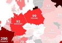 Χάρτης των πολεμικών αεροσκαφών στην Ευρώπη- Ποιος κυριαρχεί;
