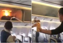 Στις φλόγες βαλίτσα επιβάτη της China Southern! (βίντεο)