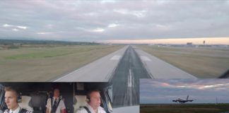 Προσγείωση με τα μάτια ενός πιλότου (βίντεο)