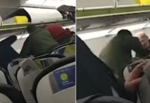 Ρώσος επιβάτης κάνει άνω κάτω πτήση της Siberian Airlines! (βίντεο)