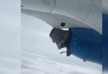 Κιργιστάν: Διαλυόταν ο κινητήρας αεροσκάφους κατά την προσγείωση (βίντεο)