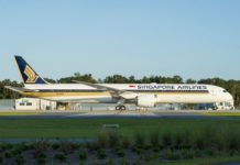 Το πρώτο Βoeing 787-10 στη Singapore Airlines