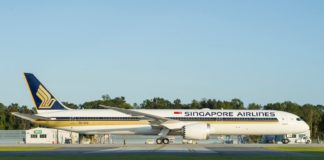 Το πρώτο Βoeing 787-10 στη Singapore Airlines