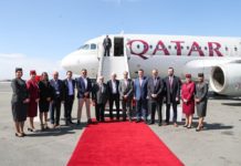 Η πρώτη προσγείωση της Qatar Airways στη Θεσσαλονίκη