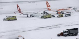 Ανοιξε και πάλι το αεροδρόμιο της Γενεύης