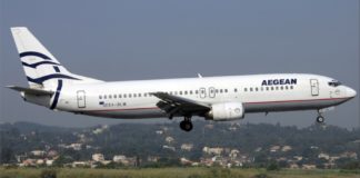 Μεταφορά του Αγίου Φωτός από την Aegean και την Olympic Air