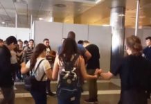 Στο αεροδρόμιο «Μακεδονία» έγινε κρητικό γλέντι (vid)