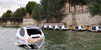 Το ιπτάμενο ταξί βρίσκεται σε δοκιμαστική φάση στο Σηκουάνα (vid)